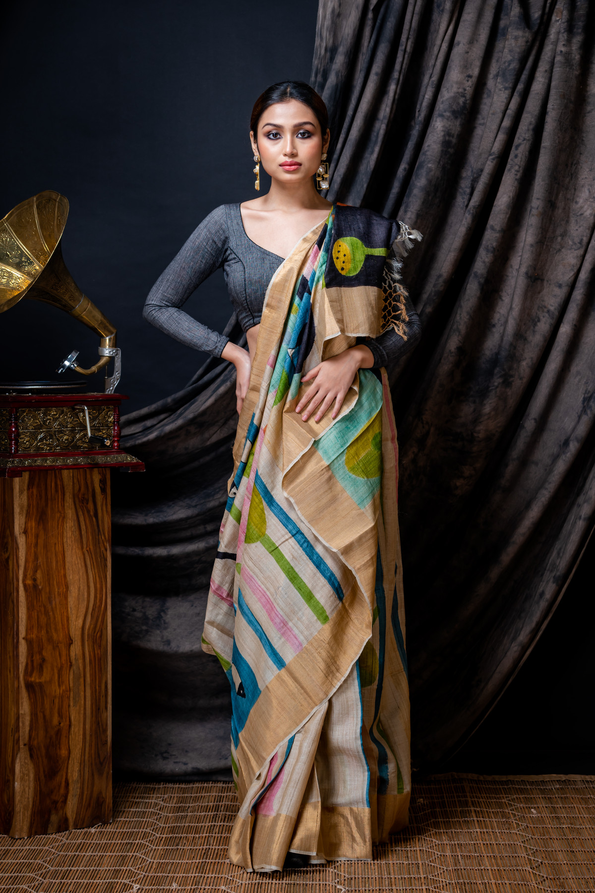 Tussar Silk Saree